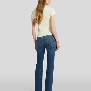 7 for all Mankind low rise bootcut jean